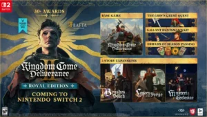 Kingdom Come: Deliverance 2 Royal Edition تقترب من Nintendo Switch 2 مع طلبات مسبقة