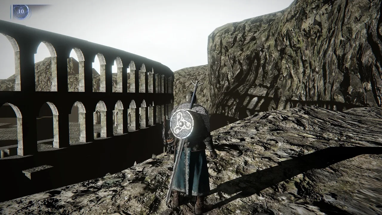 ساحة ضخمة محذوفة من Dark Souls 2 تظهر في استكشاف لملفات التطوير